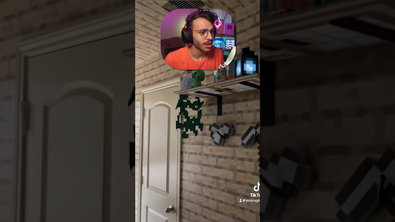 غرفة ماين كرافت الواقعية!😍