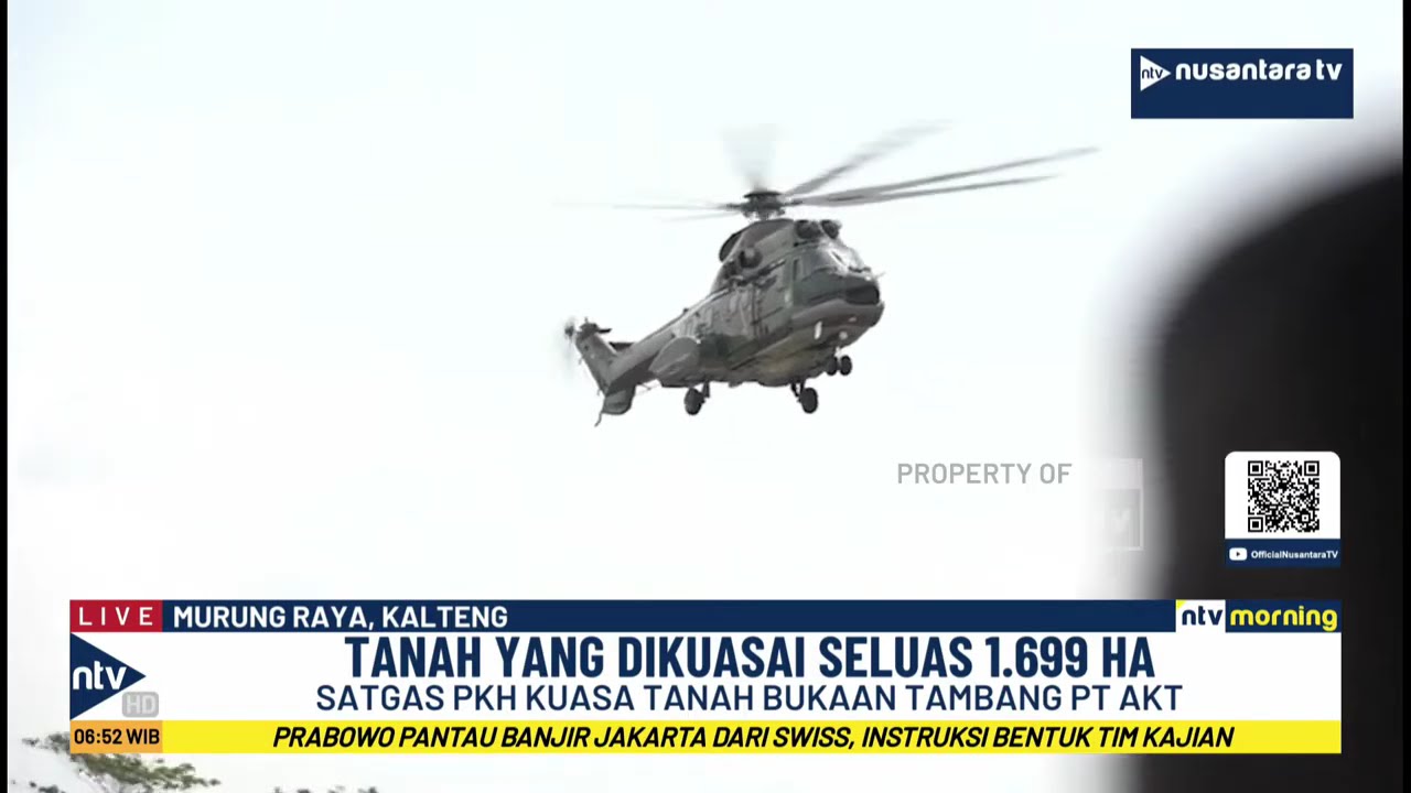 Satgas PKH Kuasai 1.699 Hektare Lahan Tambang PT AKT, Potensi Denda Rp4,2 Triliun | NTV MORNING