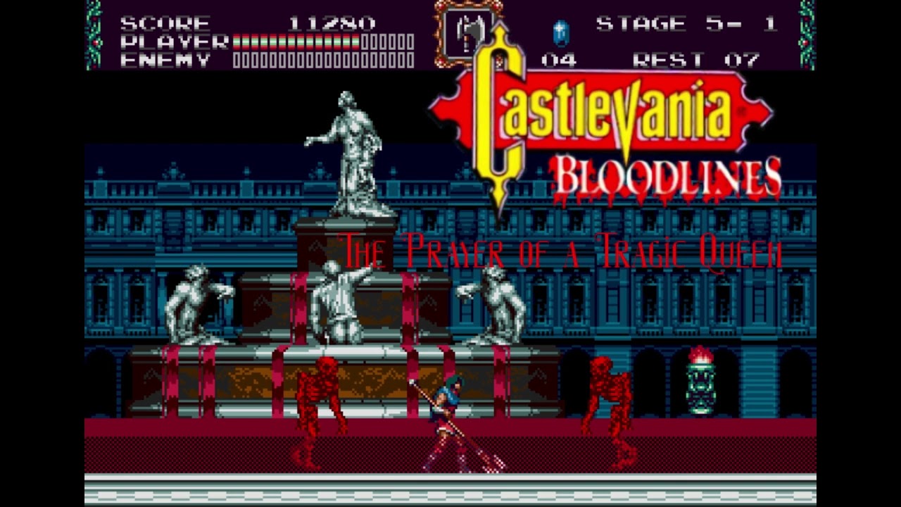 The Prayer of a Tragic Queen Castlevania Bloodlines (Violin&Metal cover)