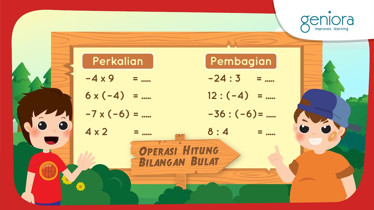 Operasi Hitung Bilangan Bulat: Perkalian dan Pembagian | Matematika | SayaBisa