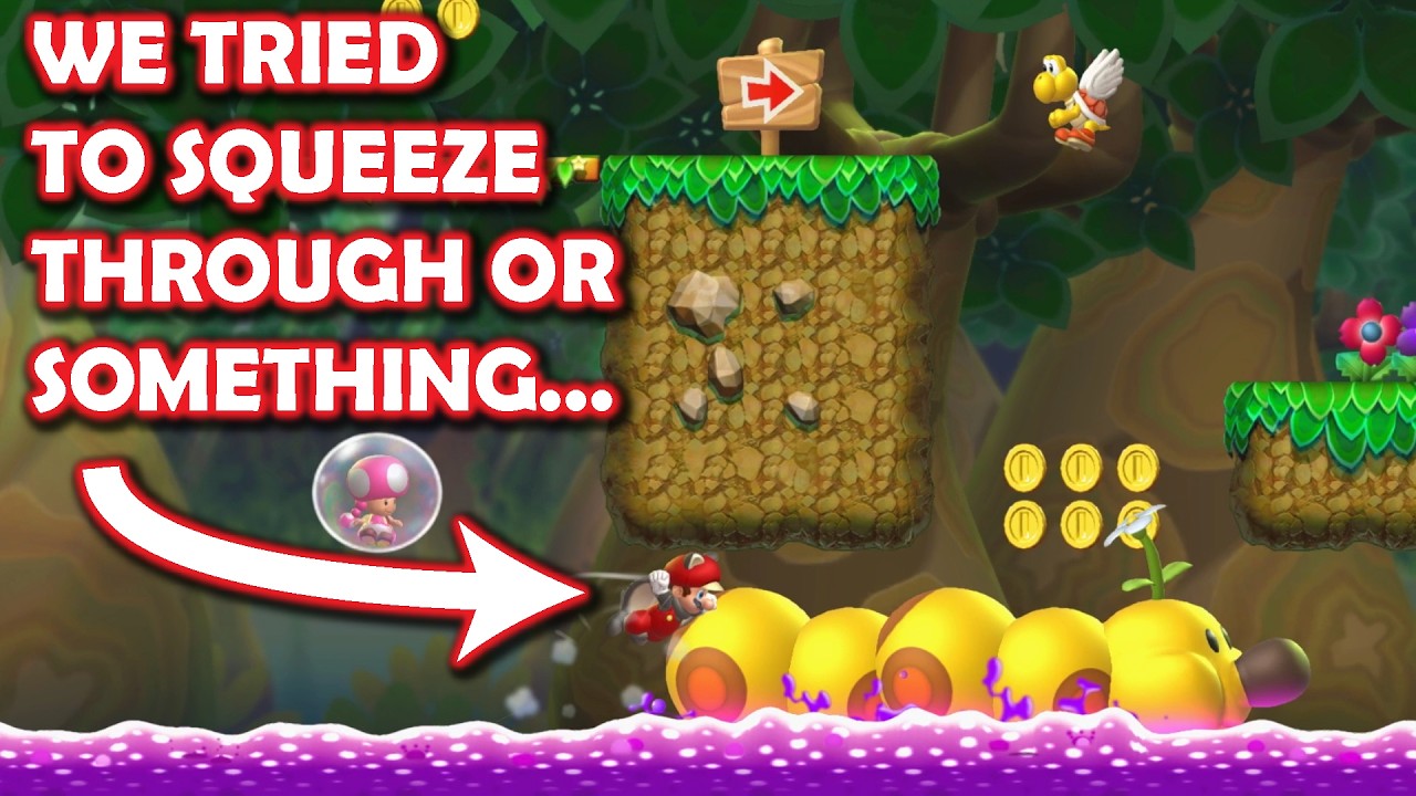 The BEST World in New Super Mario Bros U Deluxe!! (Our First Playthrough)