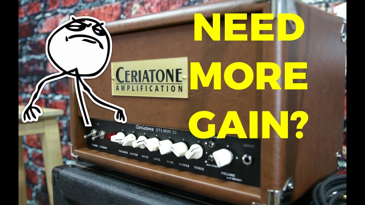 КАК НАСТРОИТЬ ЭТОТ УСИЛИТЕЛЬ: Ceriatone OTS Mini Часть 2 Насыщенные тона