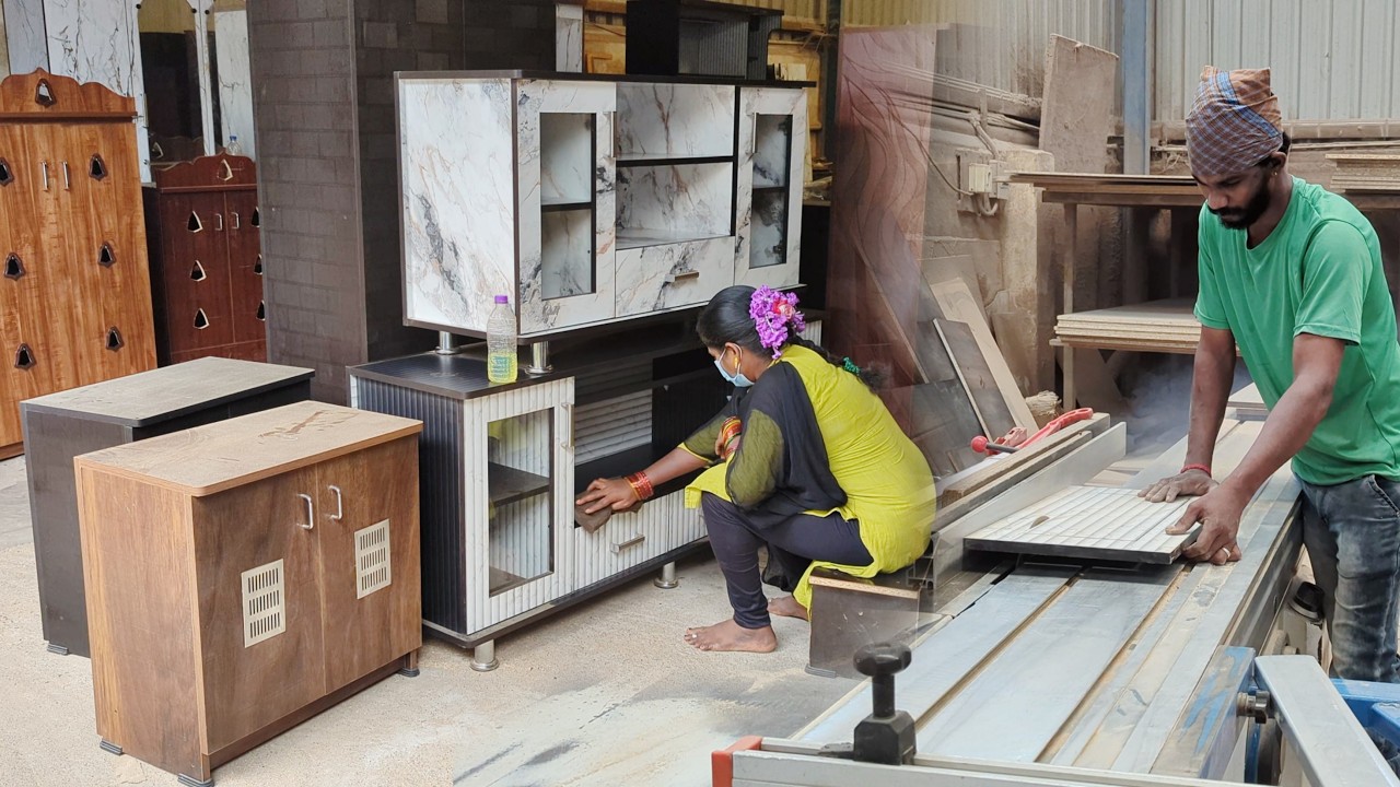 Luxury Furnitures Making Inside Factory Process | Premium Tv Stand Designs | Shoe Rack Designs