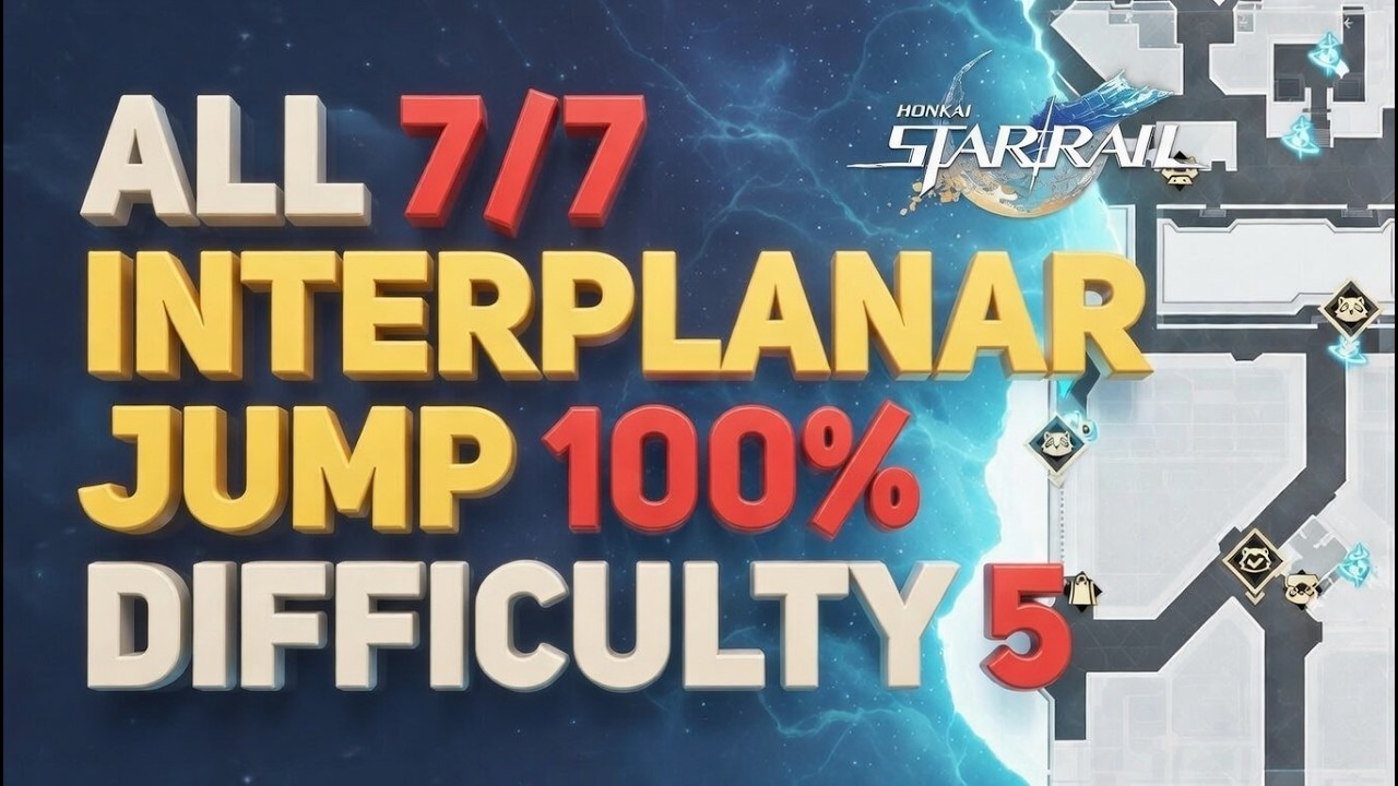 All Interplanar Jump Difficulty 5 Honkai Star Rail 4.0
