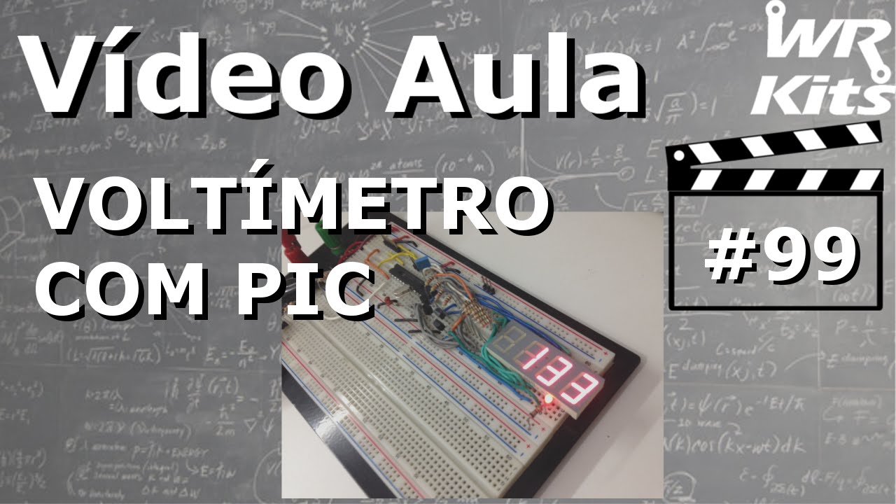 VOLTÍMETRO COM PIC