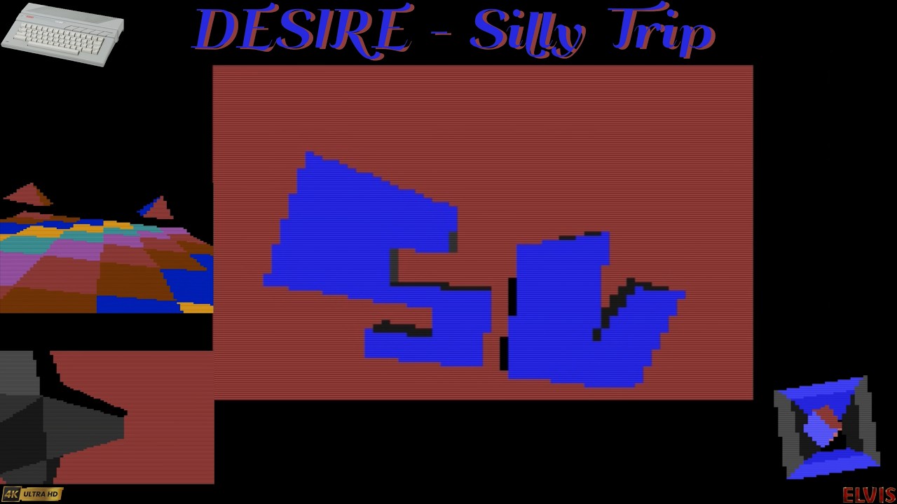 ATARI XL/XE | DESIRE - Silly Trip | 2nd place at Silly Venture 2024 party | 4K