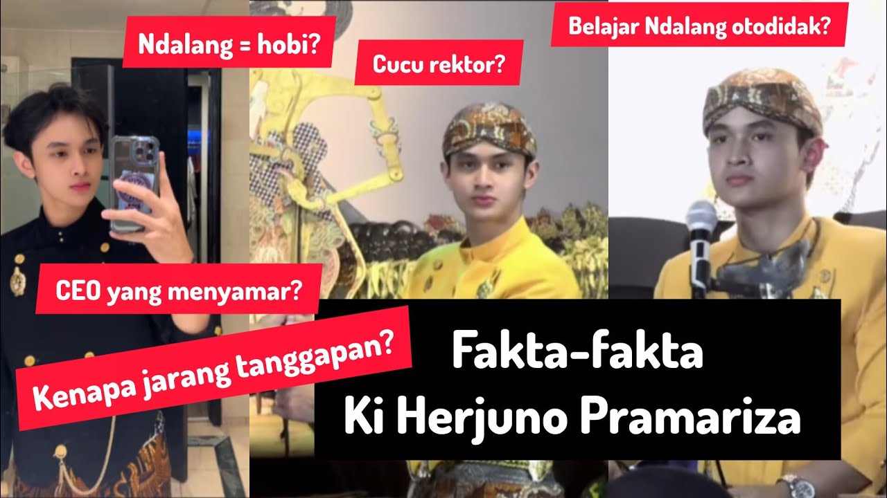 Fakta-fakta Ki Herjuno Pramariza//Kenapa Jarang Tanggapan//Inilah Jawabannya 
