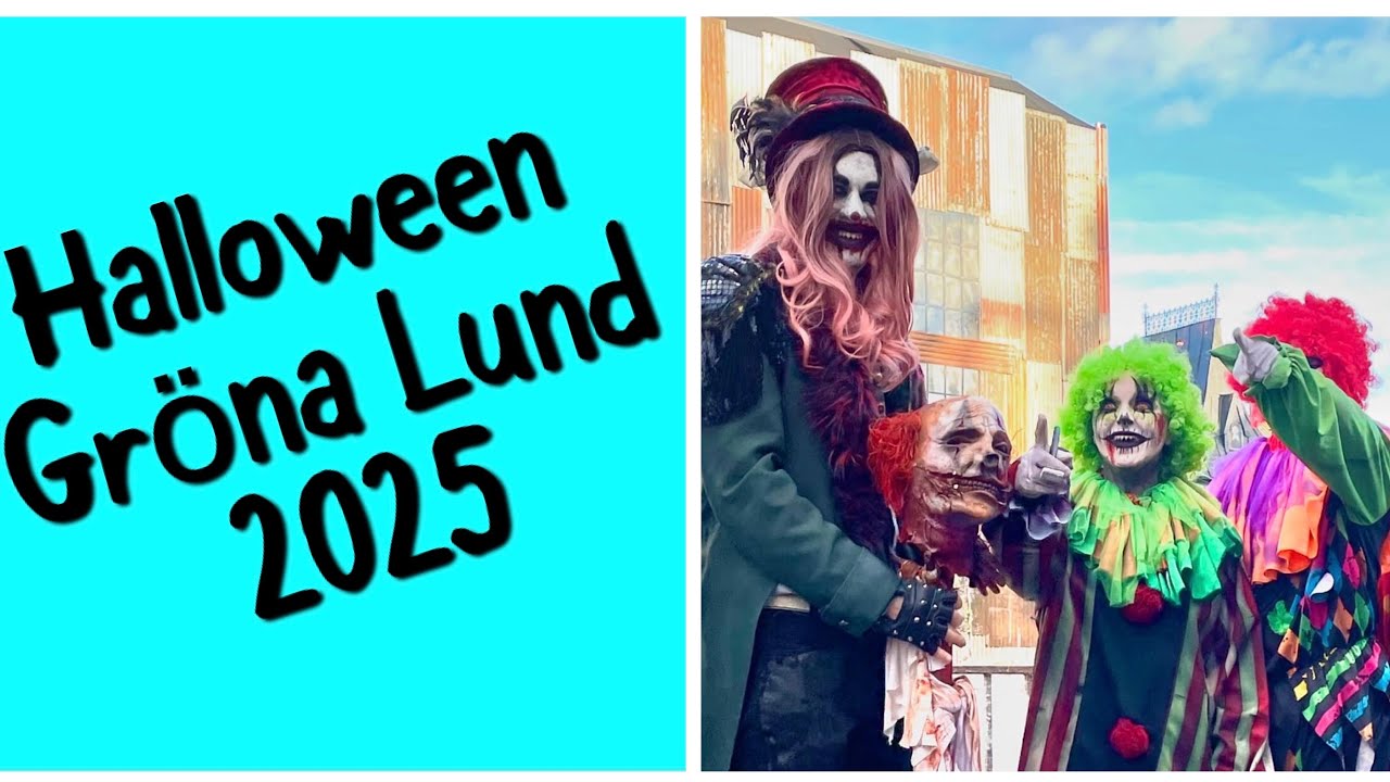Halloween på Gröna Lund 2025