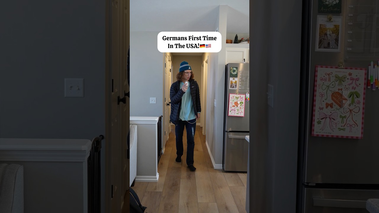 Germans First Time In The USA!😂🇩🇪🇺🇸 #germany #american #german #usa