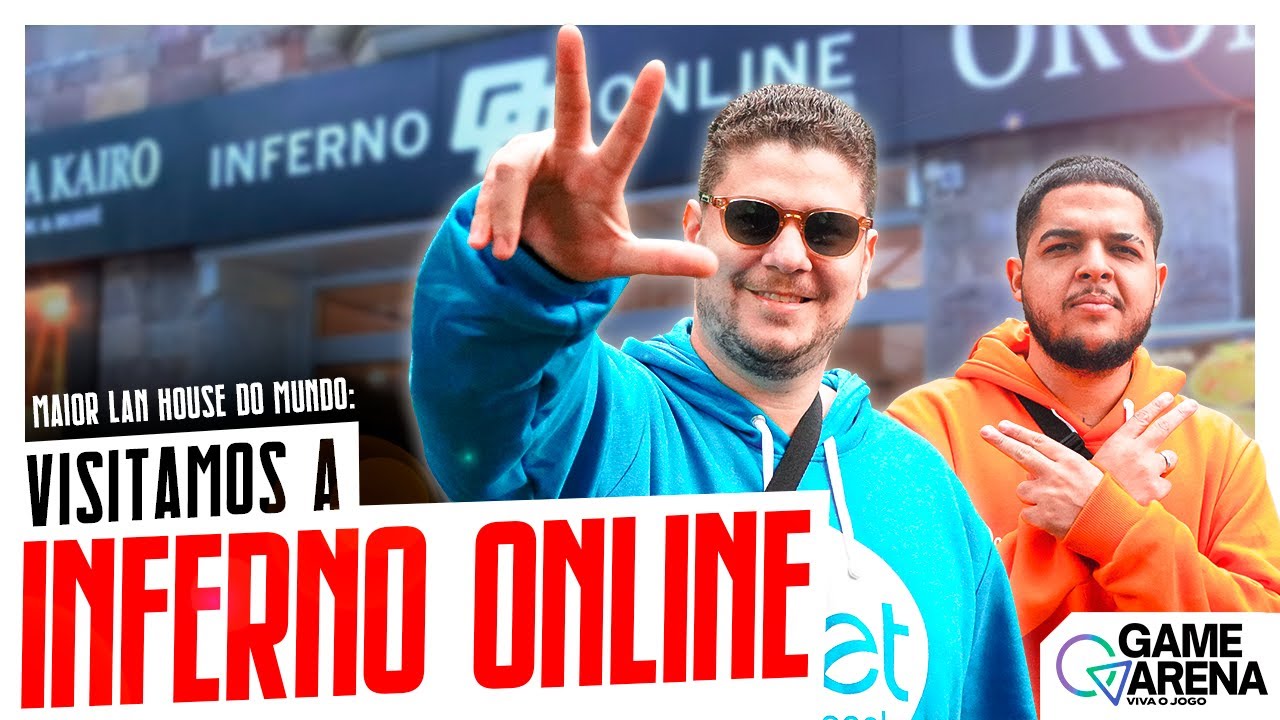 VLOG #01: VISITAMOS A MAIOR LANHOUSE DO MUNDO (INFERNO ONLINE)!