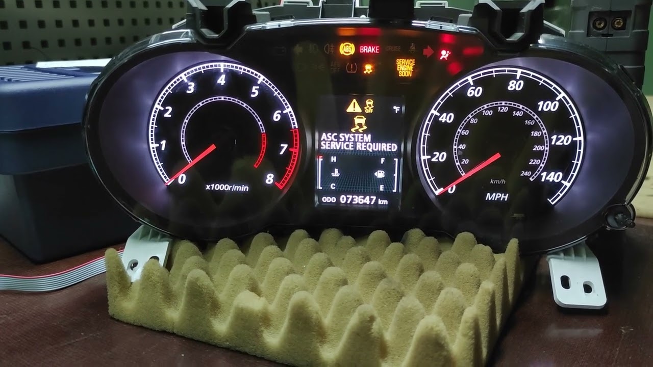 Перевод миль в километры Mitsubishi Outlander