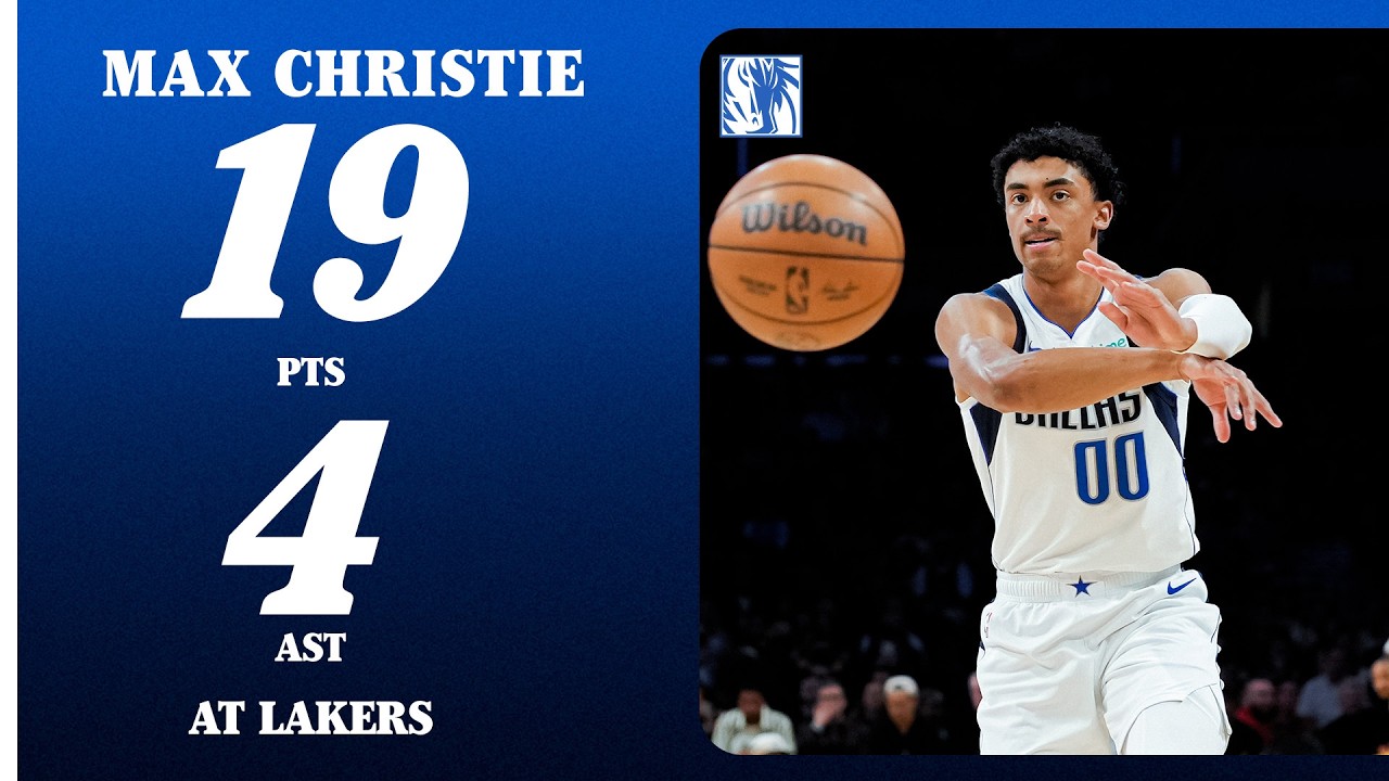 Max Christie (19 PTS 4 AST) at Los Angeles Lakers | February 12, 2026