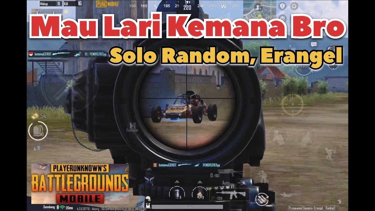 SOLO RANDOM,ERANGEL || PUBGMOBILE