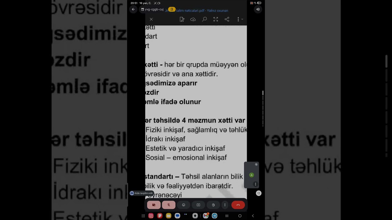 🟥(BAĞÇA) YANVAR ÖDƏNİŞLİ. MİQ SERTİFİKASİYA.KURİKULUM AÇAR SÖZ