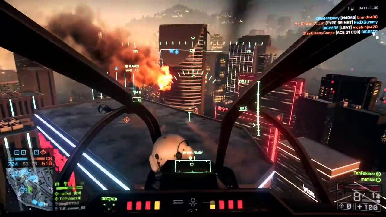 CHANGING YOUR HUD DISPLAY IN HELICOPTERS BF4