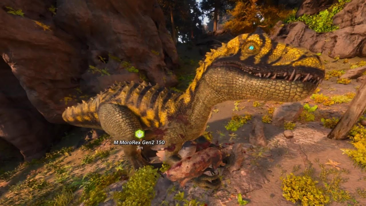 Moro rex Gen 2 taming max level!!!! Ark survival Ascended ep8 the center playthrough