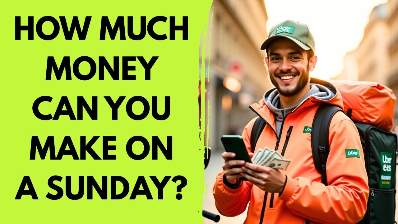 LAZY SUNDAY SHIFT: MAKING GOOD MONEY ON DELIVEROO/UBER EATS IN THE UK FOOD DELIVERY