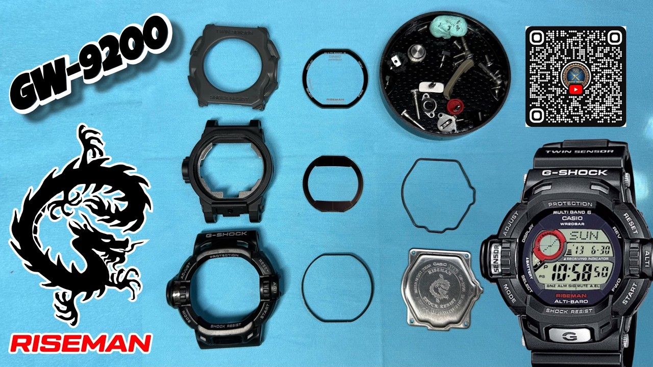 Complete G-Shock GW-9200 Maintenance | Disassembly & Reassembly