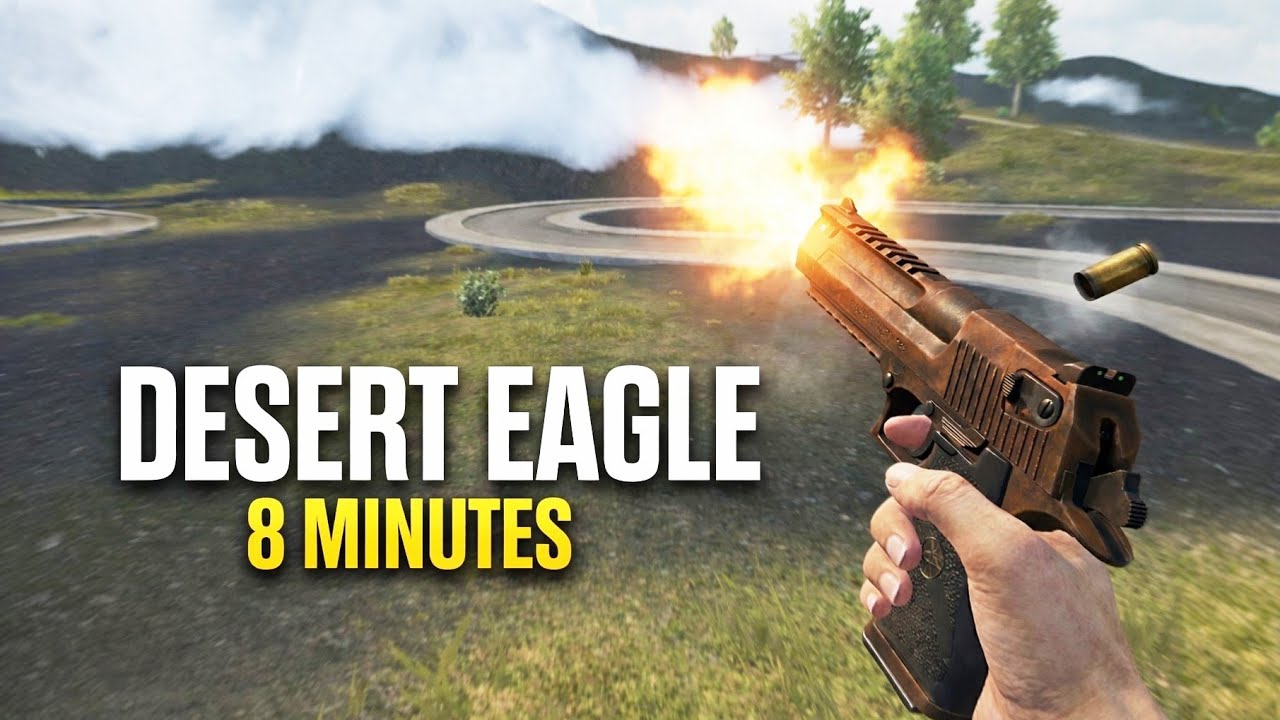 CONTINUOUS FIRE | Desert Eagle &ndash; 8 Minutes Gun Sound (PUBG Mobile ASMR)
