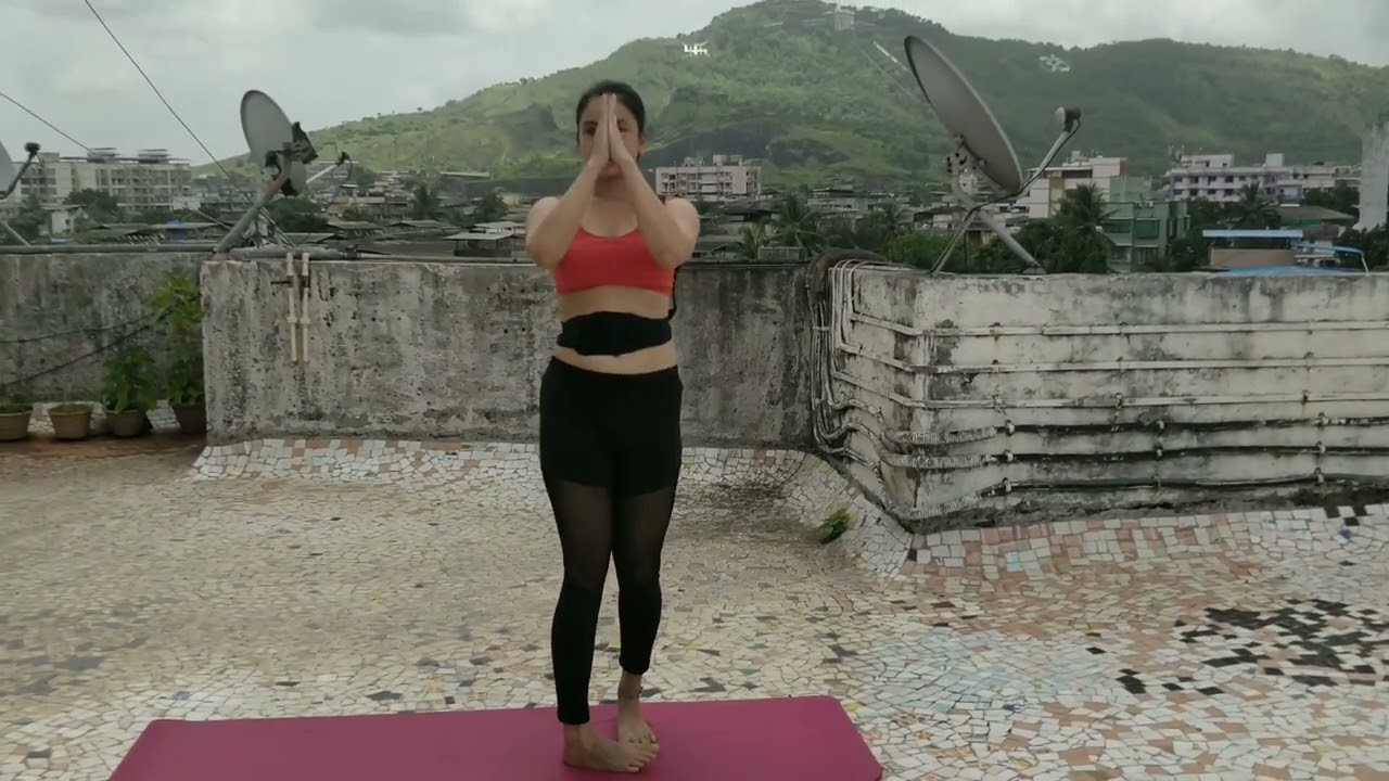 Yoga practice| wheel pose variation| chakrasan| parvatasan|everyday yoga for healthy life 💕