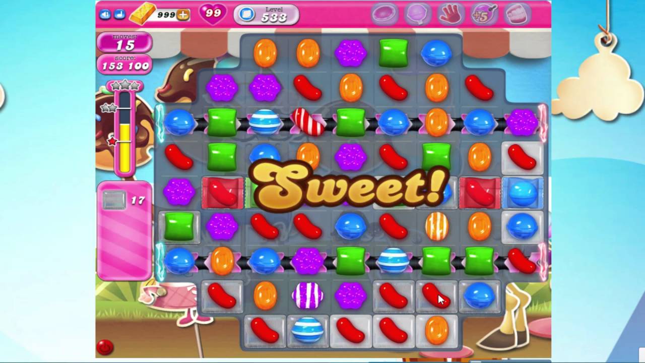 Candy Crush Saga level 533