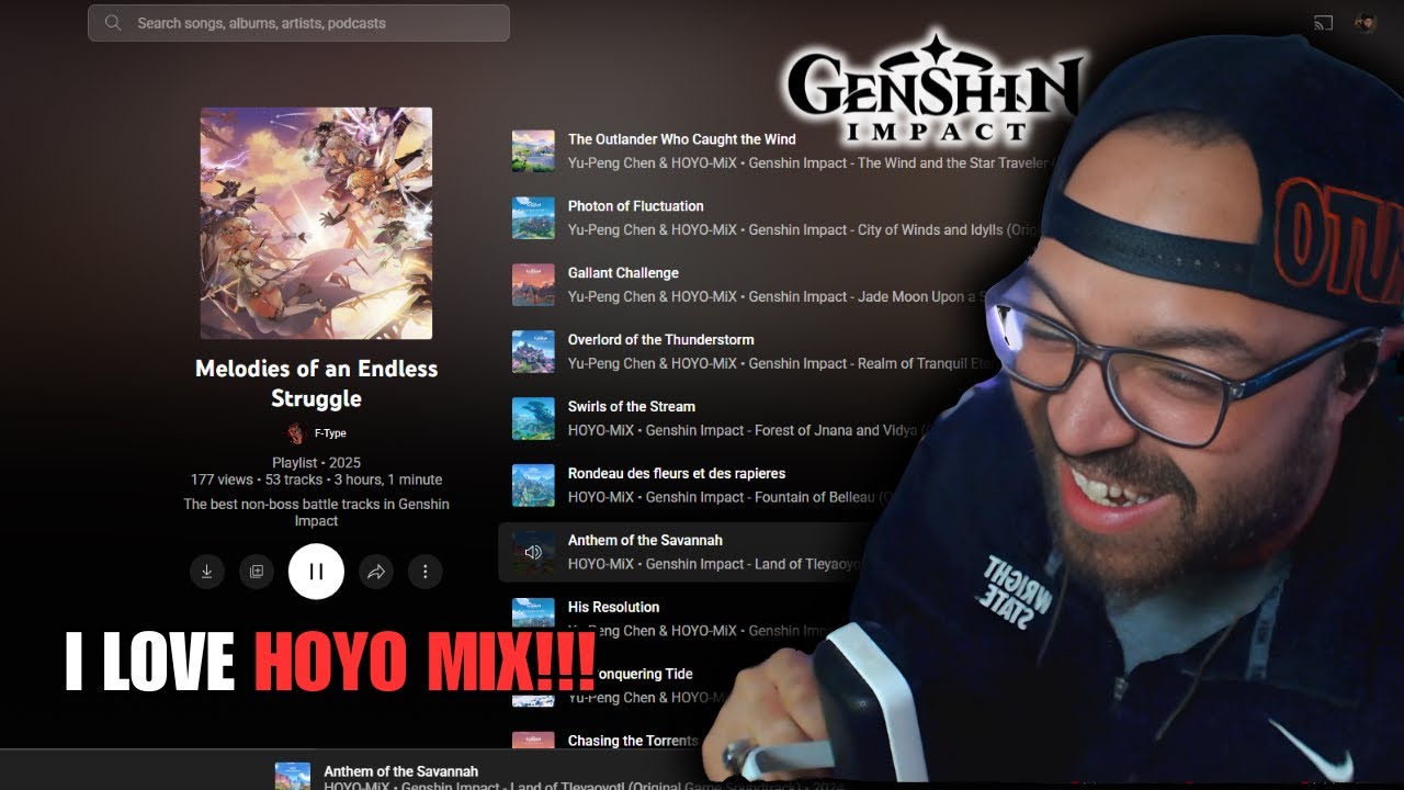 I AM IN LOVE WITH HOYO MIX!!! | Genshin Impact Combat Music Reaction