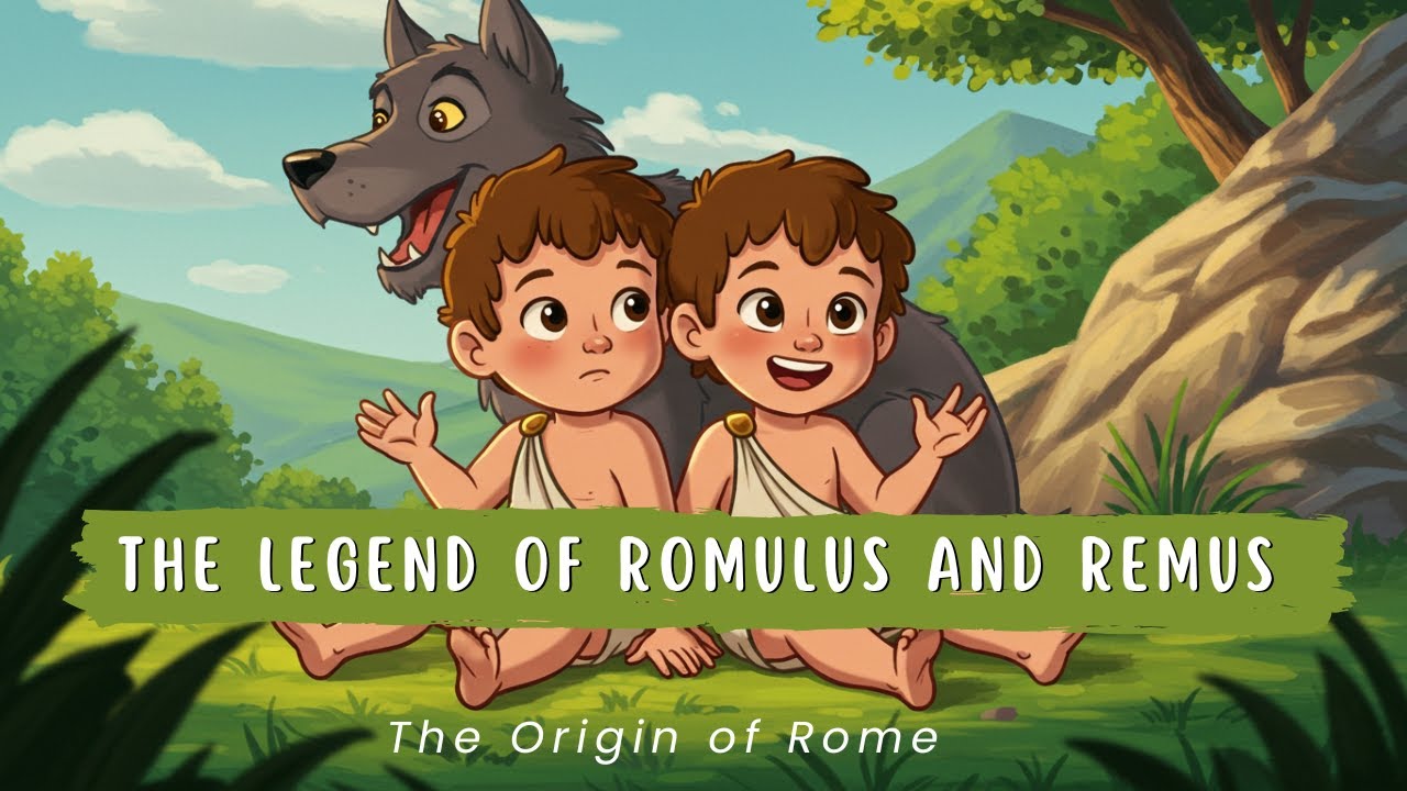 The legend of Romulus and Remus: The origin of Rome