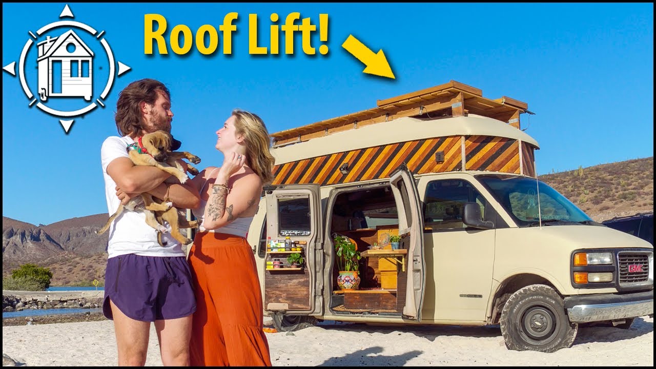 Woodsy van dwelling w/ homemade roof raise (so cozy)!