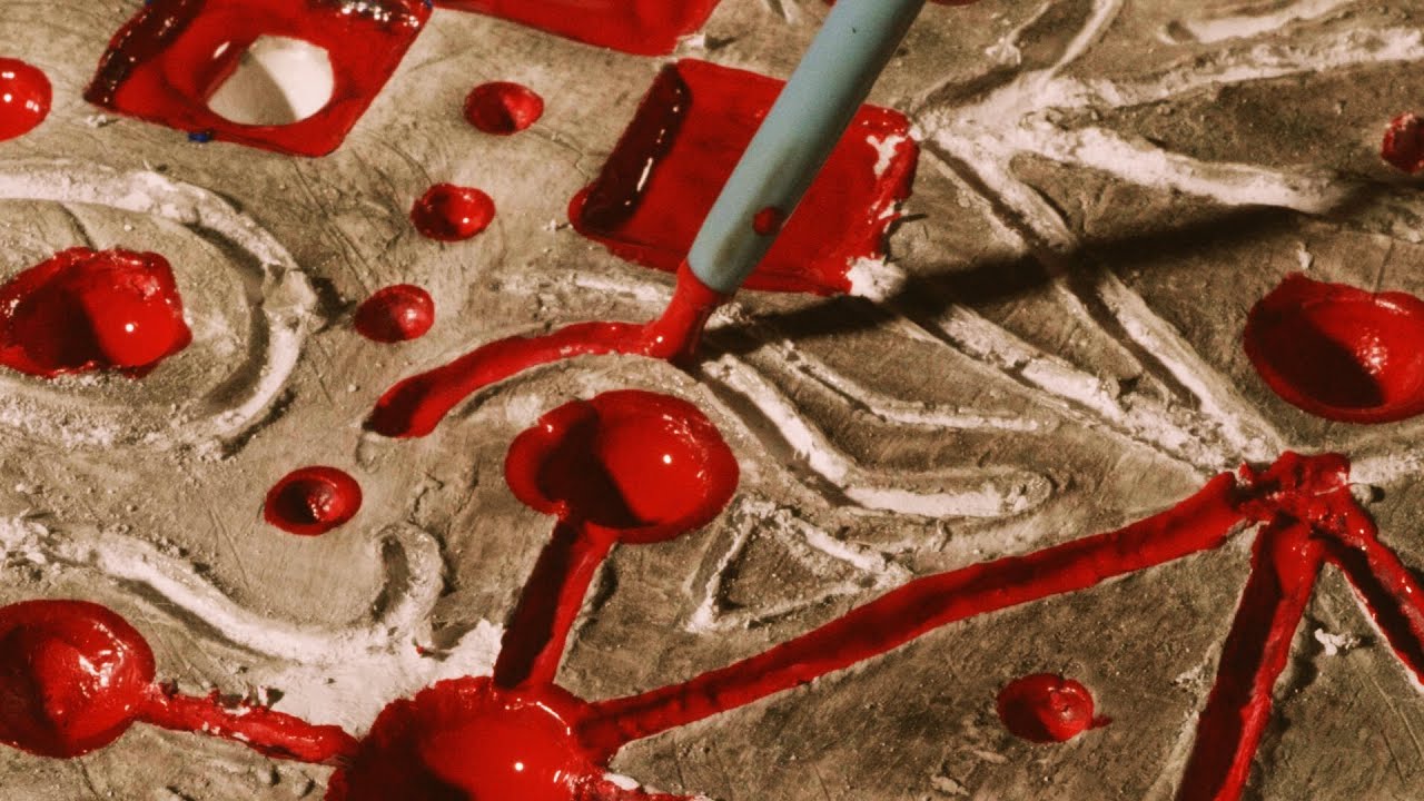 細かい凹をなぞると強烈に眠くなる (遺跡粘土板) / tingle clay tablet art【 ASMR 】