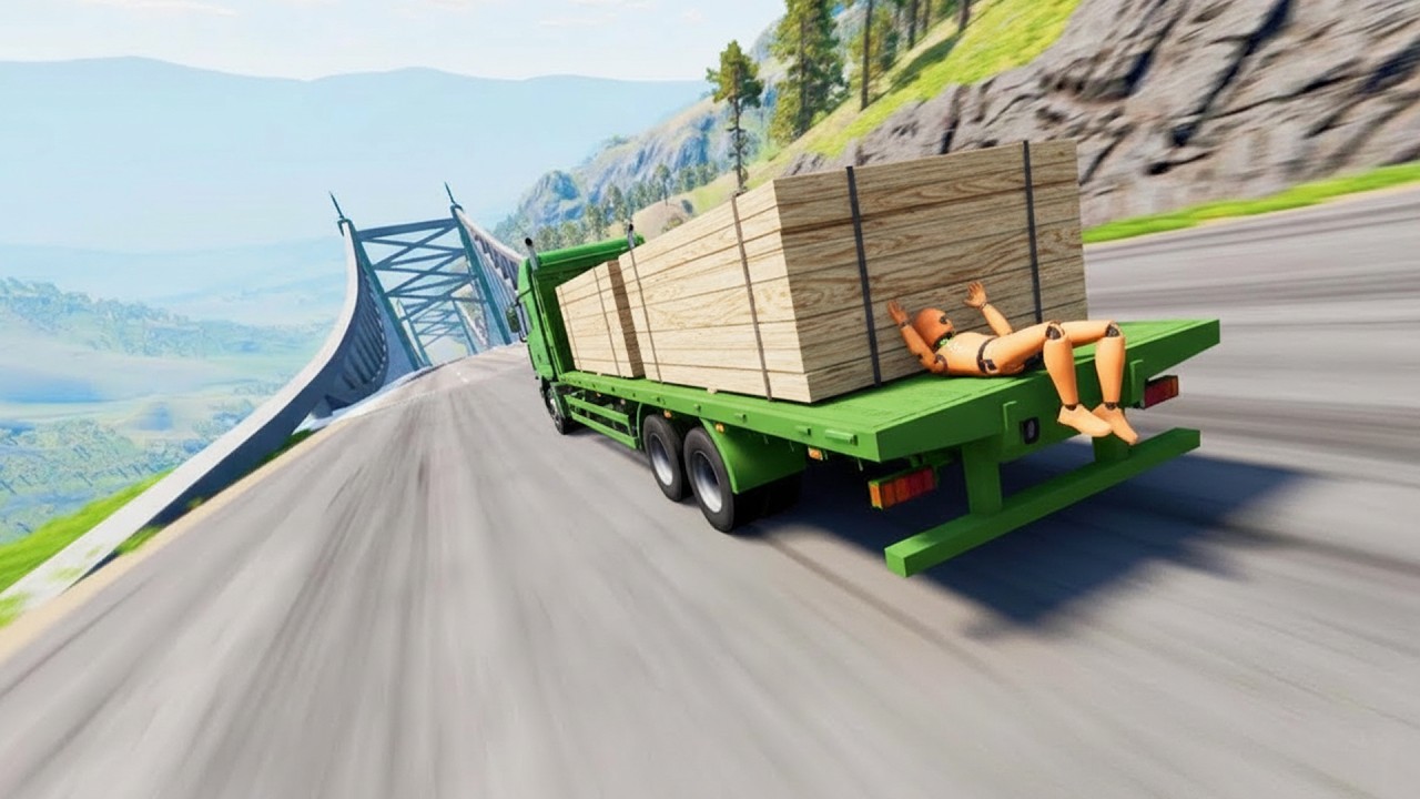 800 MPH Vehicle Challenge Ends in Disaster | BeamNG Drive