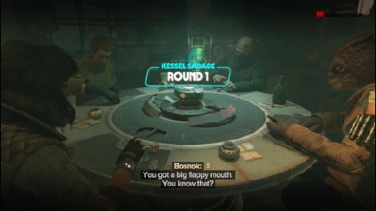 Star Wars Outlaws - High-Stakes Showdown - Defeat Bosnok at Kessel Sabacc