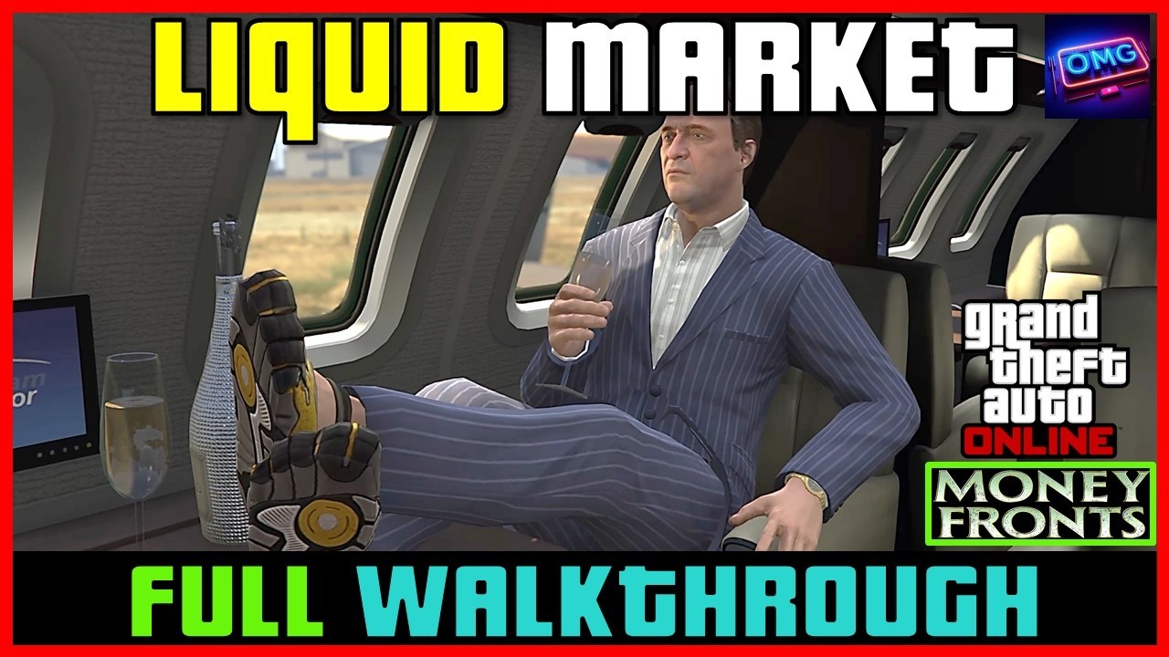 GTA ONLINE MONEY FRONTS | MR. FABER WORK #1 - LIQUID MARKET | Solo Hard Mode Max Payout #gta