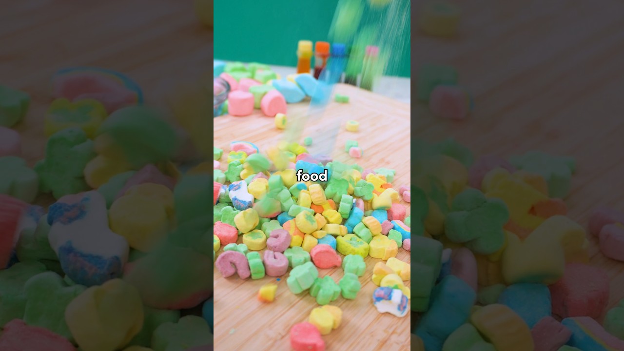 These Lucky Charms Marshmallow treats are pure Magic!