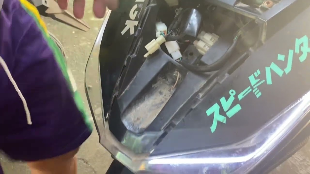 RUSI PASSION SC125 paano mag battery operated ng headlight?