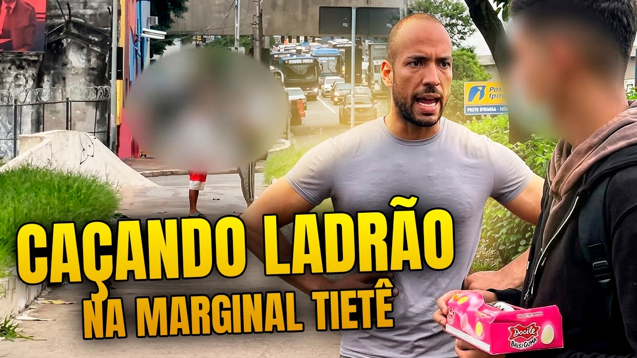 CAÇANDO BANDIDOS DE VERDADE NA MARGINAL TIETÊ 