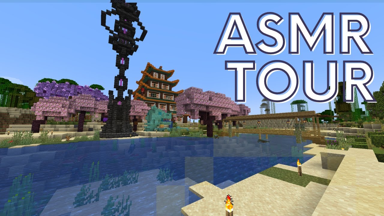 ASMR| Minecraft TOUR del mio mondo SUPER TRIGGEROSO