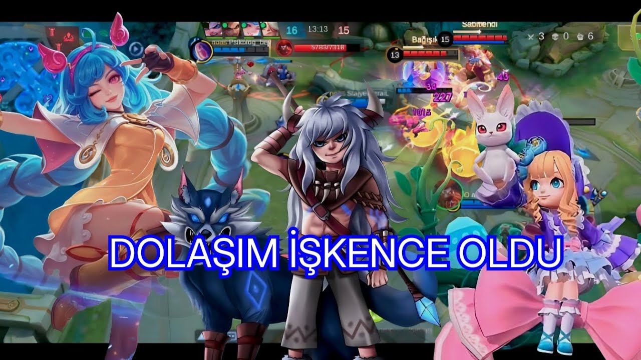 ERGEN TRİPLERİ ÇEKİYORUZ NAZ YAPIYORLAR MOBİLE LEGENDS POPOL KUPA CHANGE CİCİ