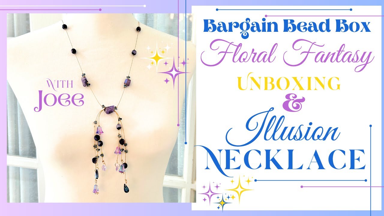 Floral Illusion Necklace | February Bargain Bead Box
