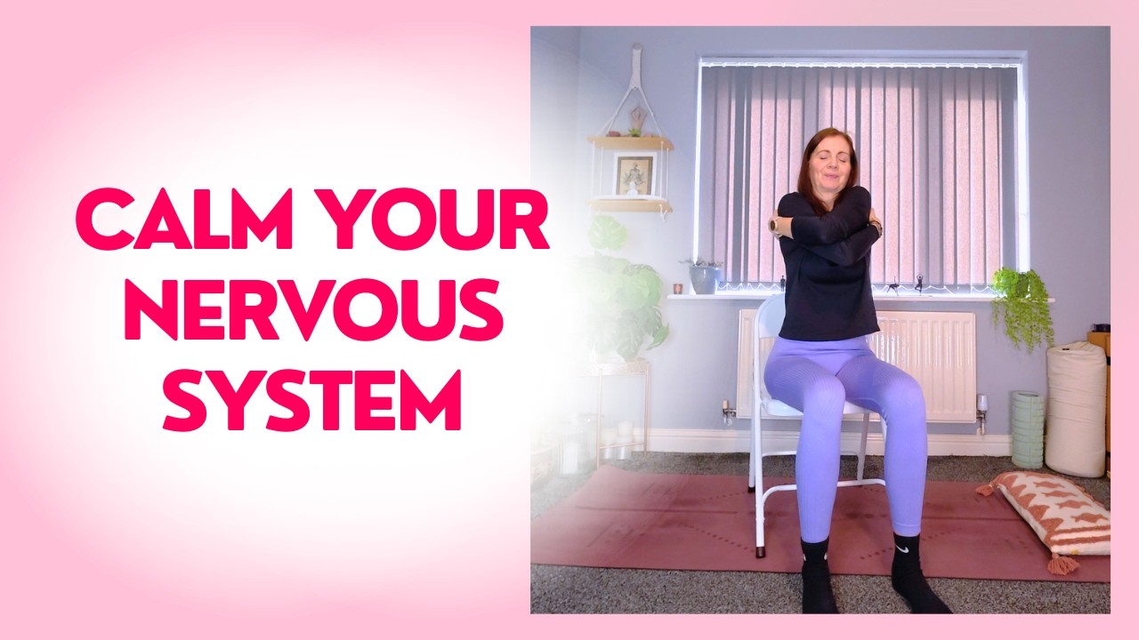 20 Min Chair Yoga to Soothe the Nervous System | Gentle Somatic & Qi Gong Flow