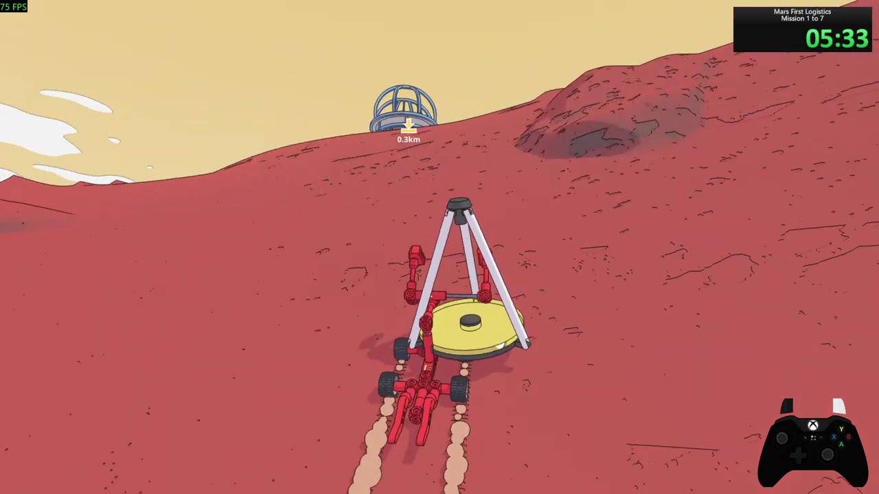 Mars First Logistics Speedrun - Mission 1-7 - 