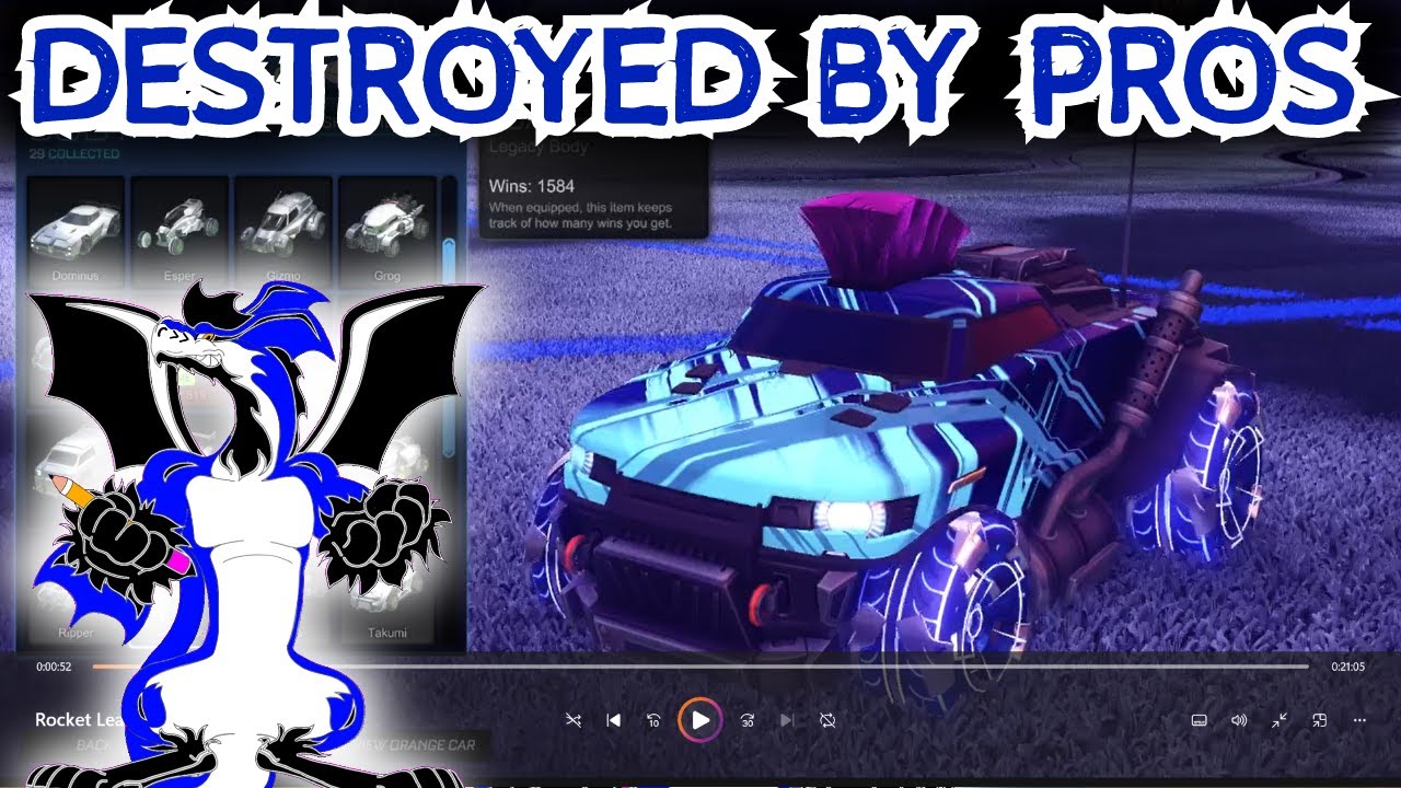 😤Destroyed by PROS in Rocket League (FUN RAGE QUIT)😤