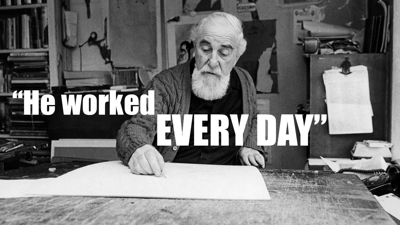 Al Hirschfeld: How he created his ICONIC LINEWORK