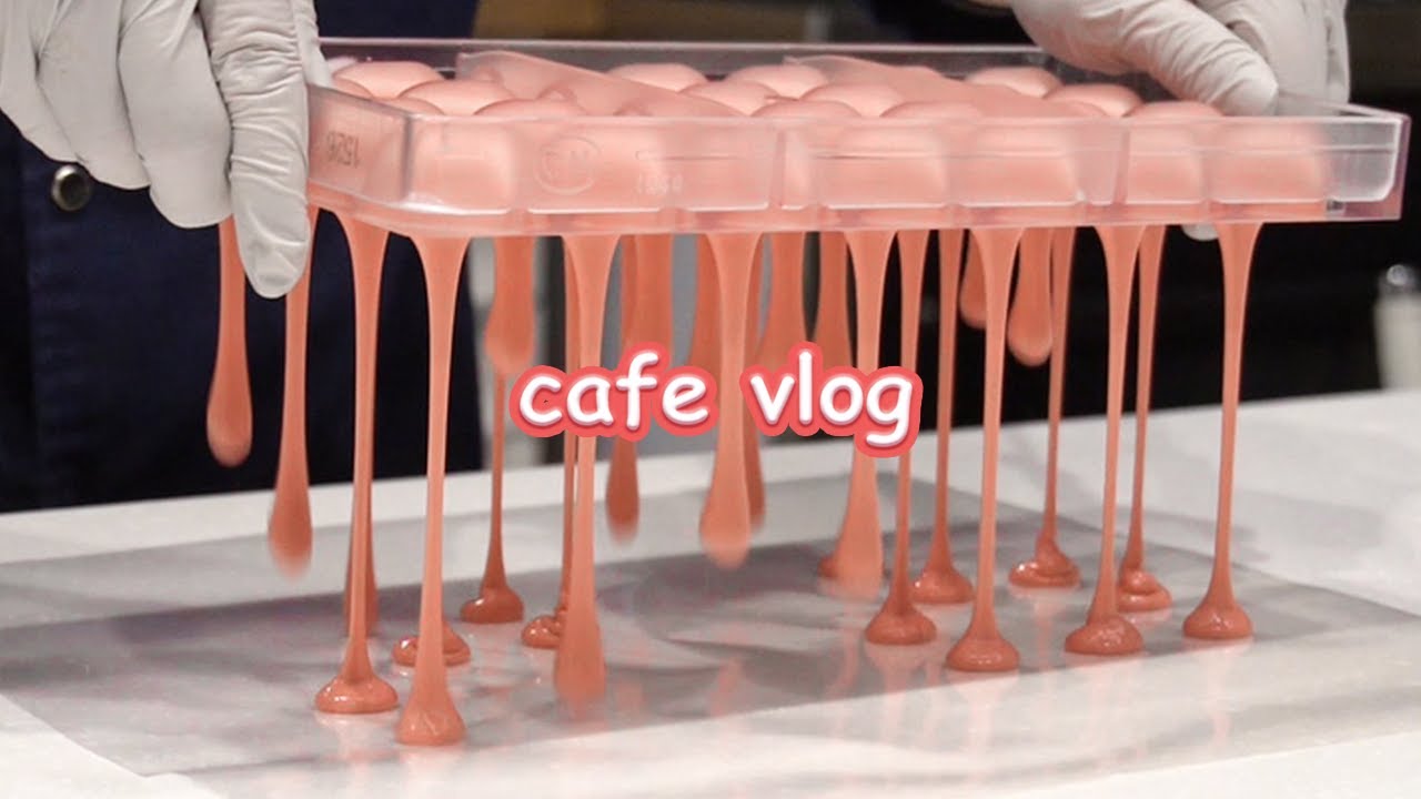 [ENG] 💝💟발렌타인 데이 준비하는 카페 브이로그~🍫| 내복곰