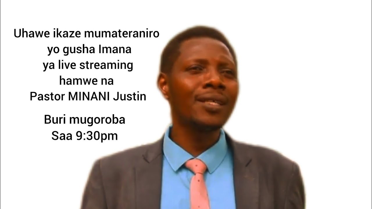 ikaze mu materaniro yo gushima Imana aho twumva ijambo ry'Imana ribohora