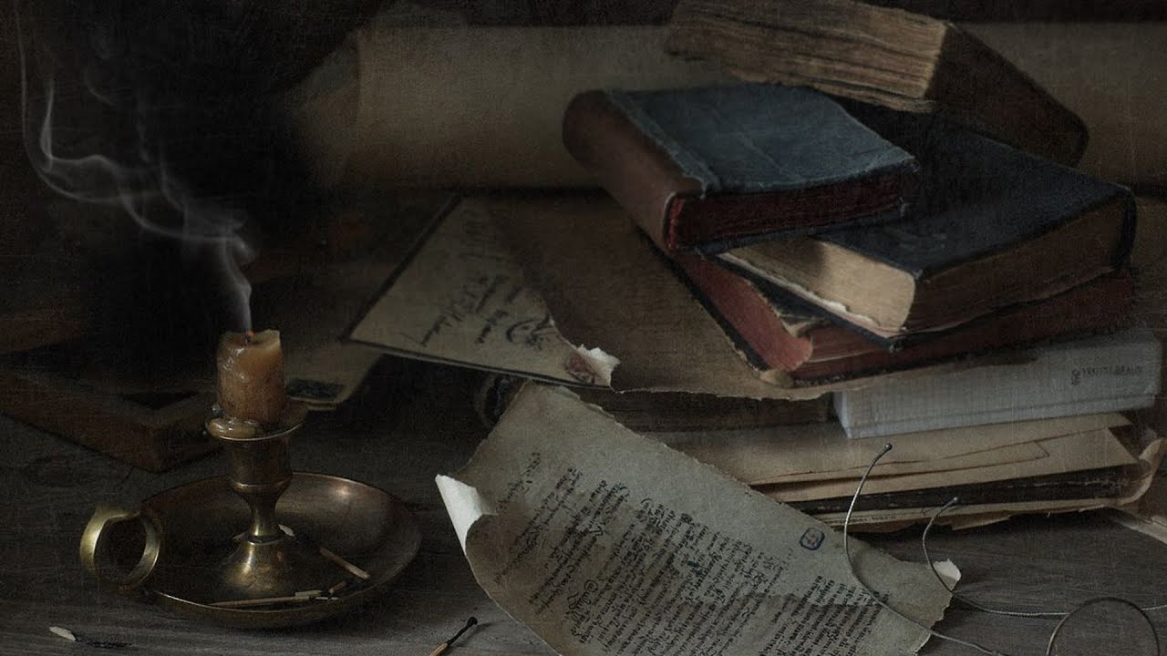 the smell of old books, a playlist for night studies (dark academia).
