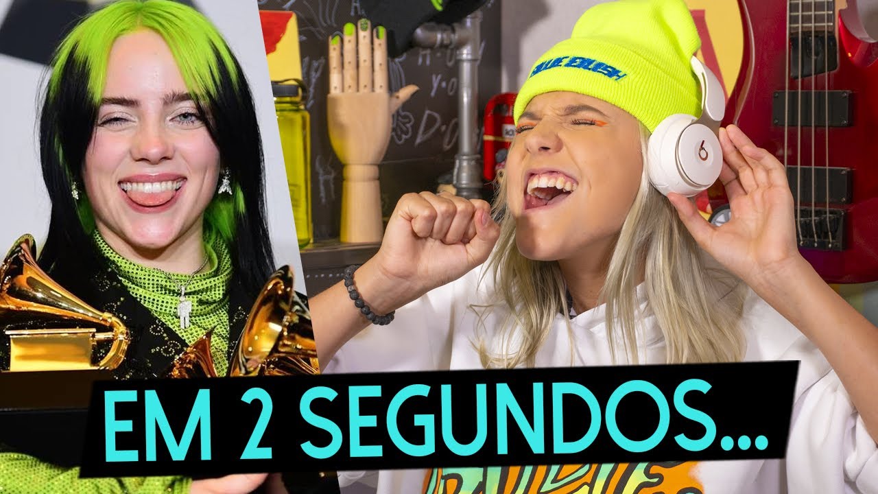 CONHE&Ccedil;O AS M&Uacute;SICAS DA BILLIE EM 2 SEGUNDOS? || Giu Nassa