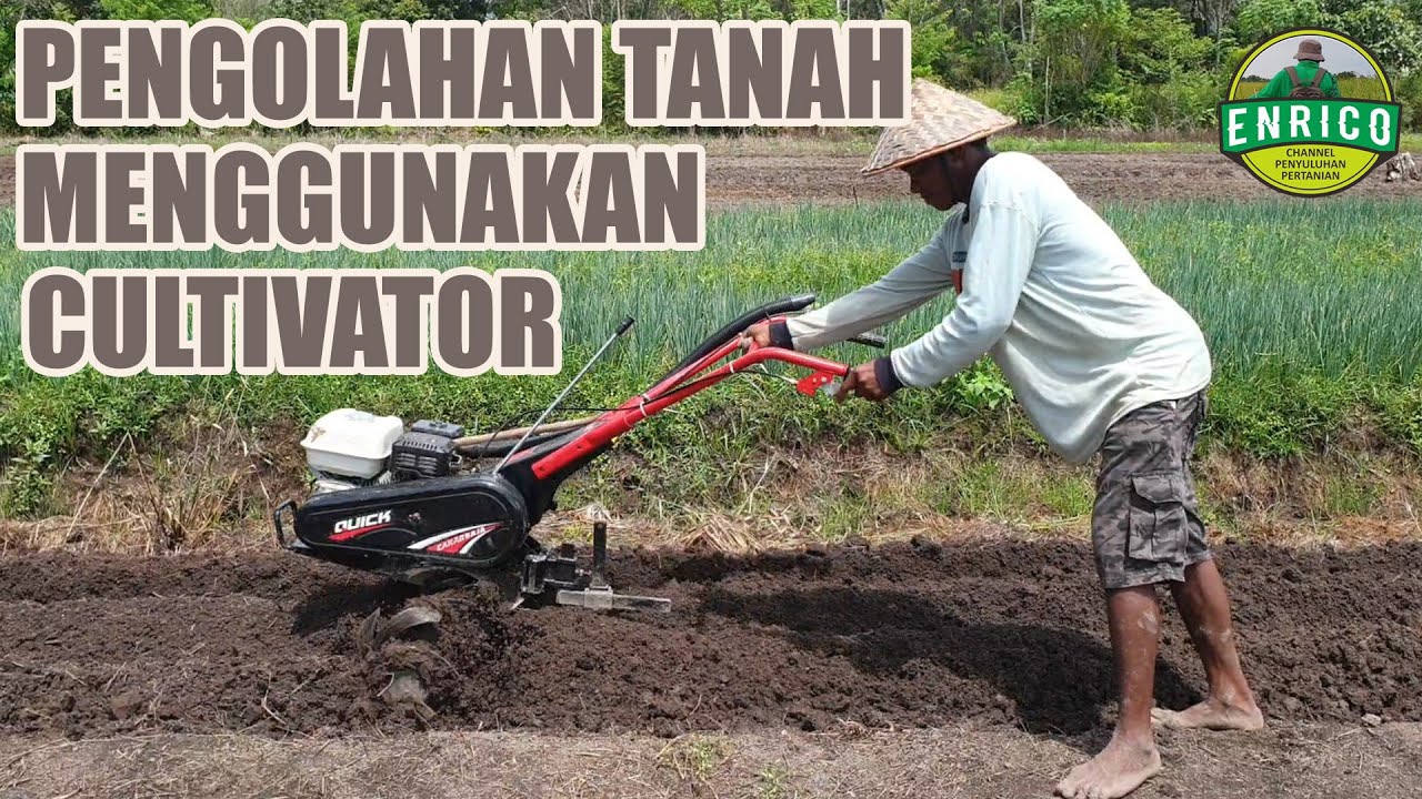 PENGOLAHAN TANAH MENGGUNAKAN CULTIVATOR | QUICK CAKAR BAJA |