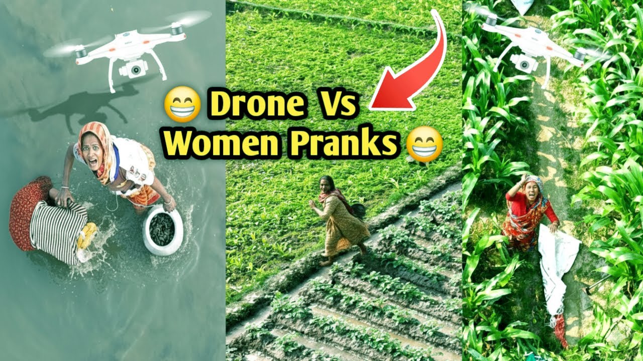 Viral Scary Drone Pranks 😂🔥| Drone Vs Womens Pranks | New Comedy 2026 || Pranks Video #comedy #funny