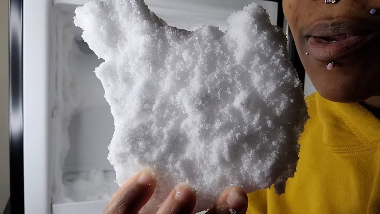 CRUNCHY & DENSE | #cotf | MY MISTAKES KEEP TASTING GREAT LOL | #iceeating #asmr #asmrice