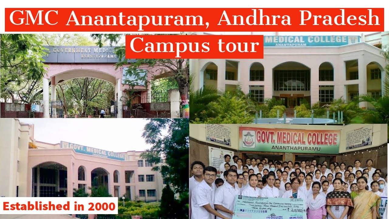 Gmc Anantapuramu campus tour, government medical college Anantapuramu, andhrapradesh 